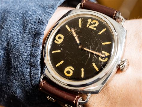 vintage panerai radiomir with strap